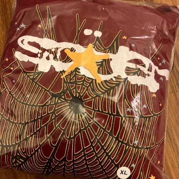 Sp5der world wide hoodie Sz XL